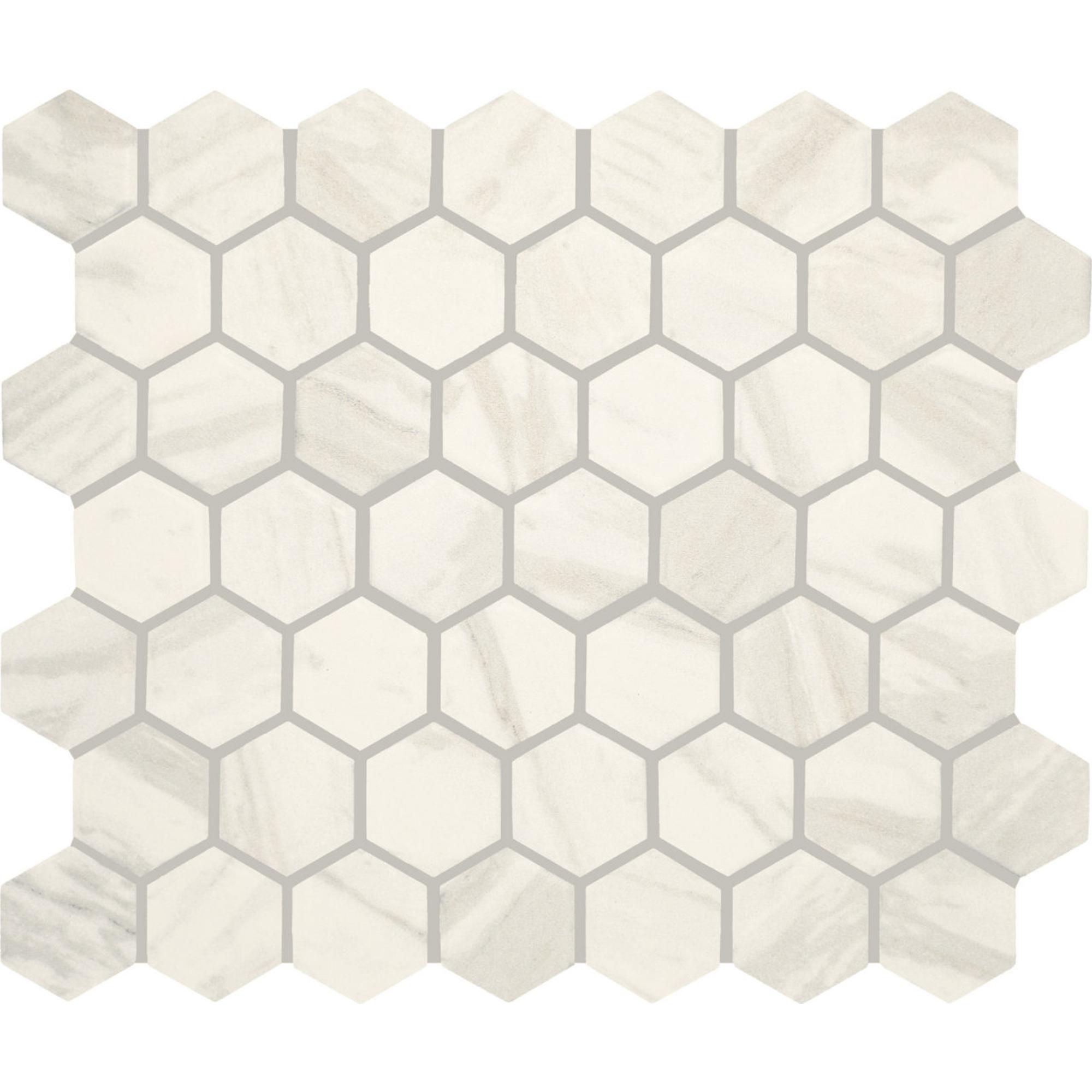 Perpetuo Timeless White Hexagon 1.5 Matte