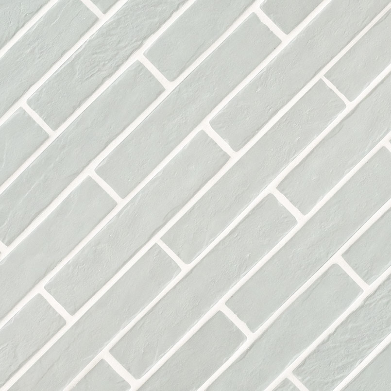 Capella Fog 2X10 Brick Pattern Matte Porcelain Tile