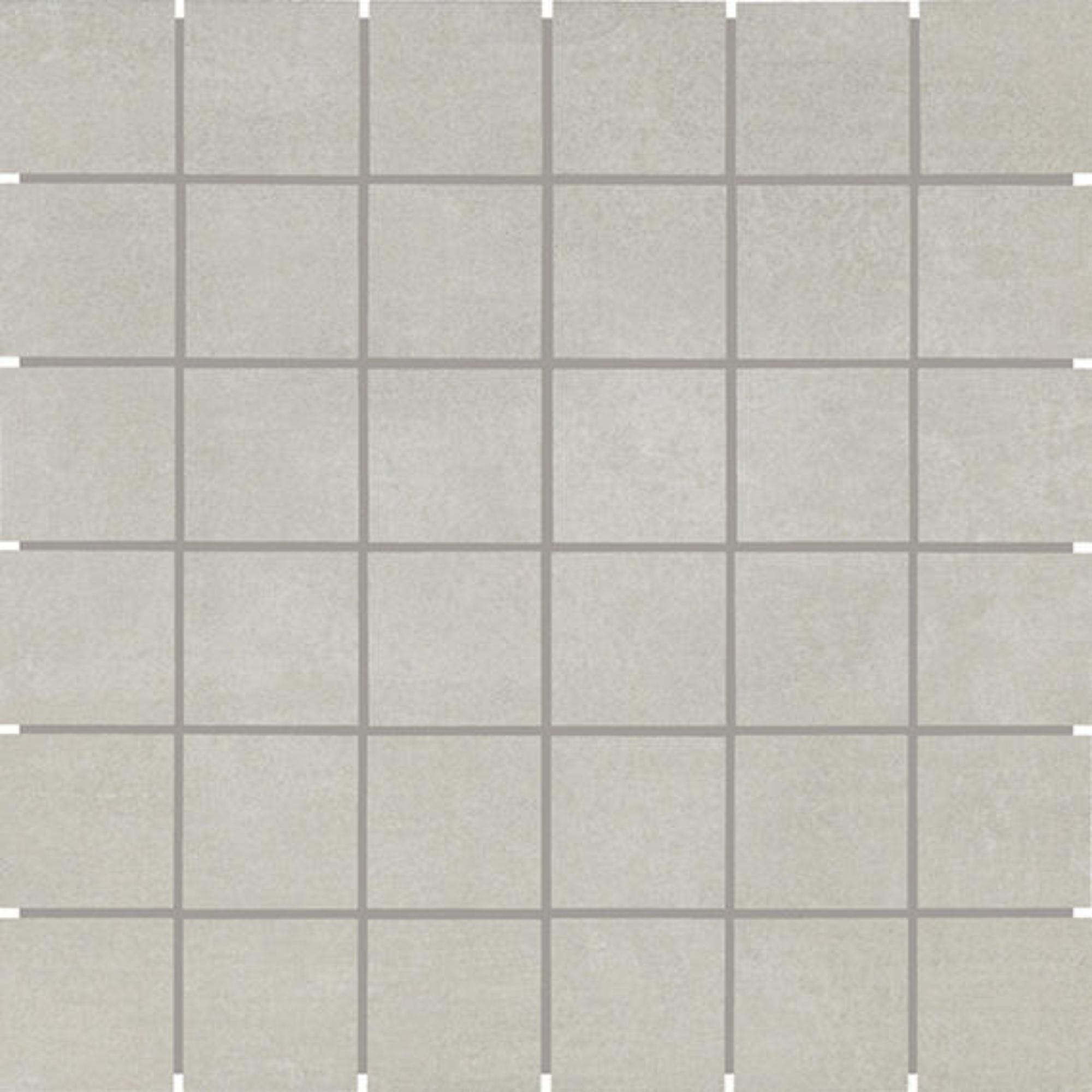Advantage Cement Grey 2X2 Straight Joint Matte Porcelain Mosaic Tile