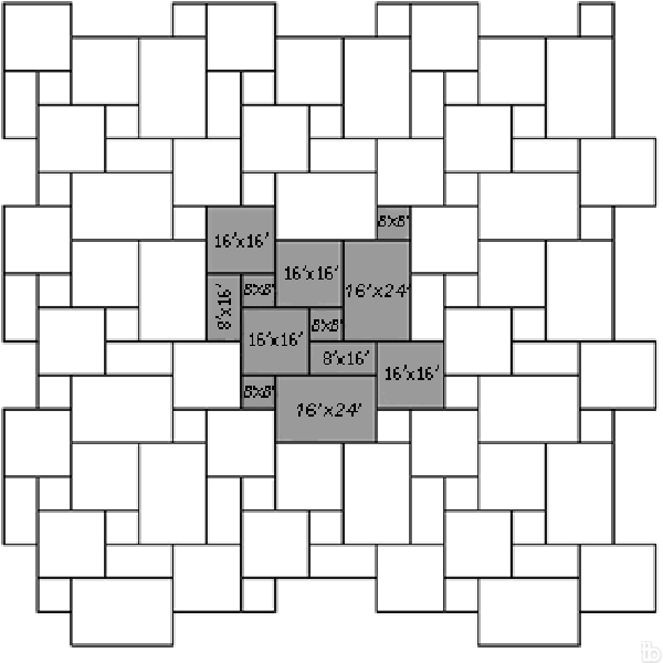 Montauk Black French Pattern 16 Sqft x 10 Kits 2 Inch Natural Cleft Paver