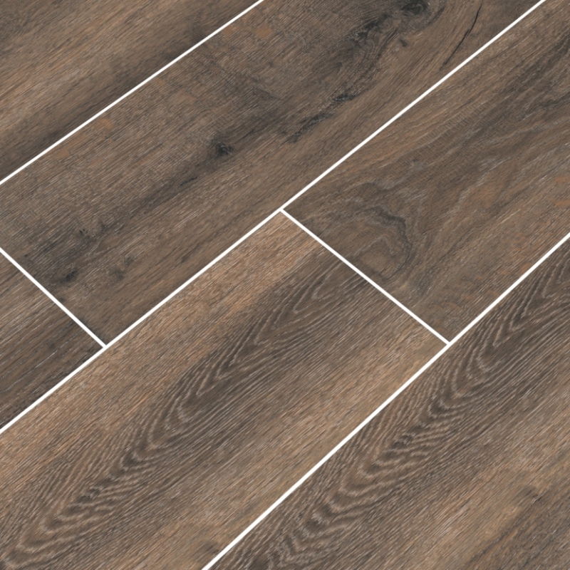 Antoni Nero 6X36 Matte Wood Look Porcelain Tile