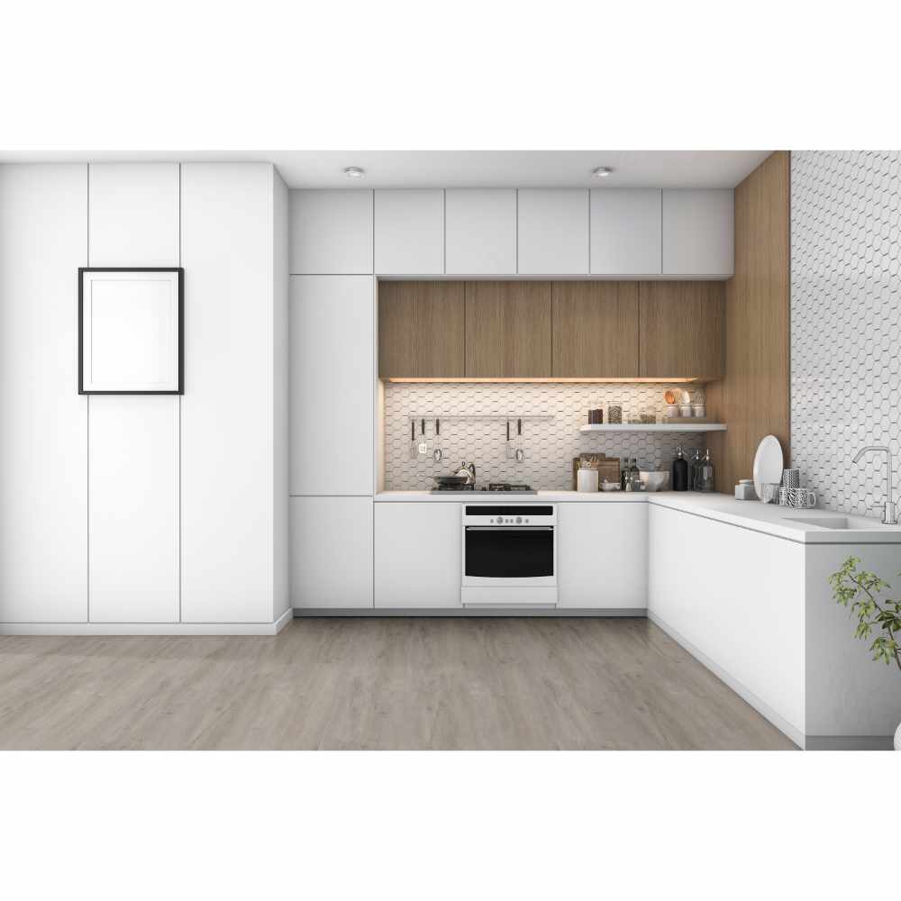Ashton York Gray 7X48 Luxury Vinyl Tile
