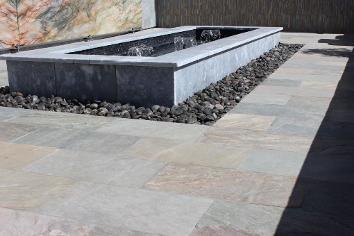 Atlantic Blue 16 Sqft/Kit x 10 Tumbled Paver