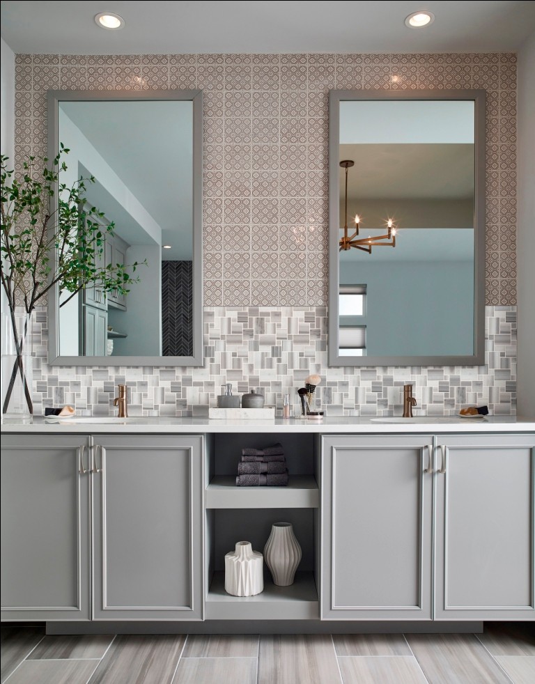 Bergamo Magic Pattern Polished Marble Wall Tile