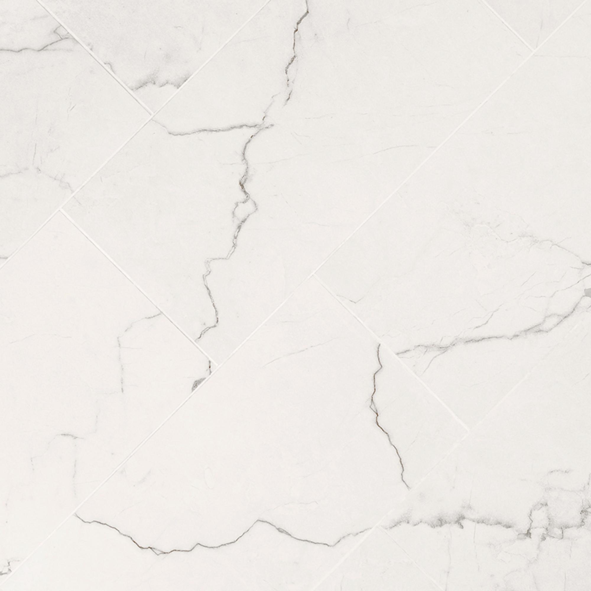 Brighton Grey 48x48 Polished Porcelain Floor and Wall Tile