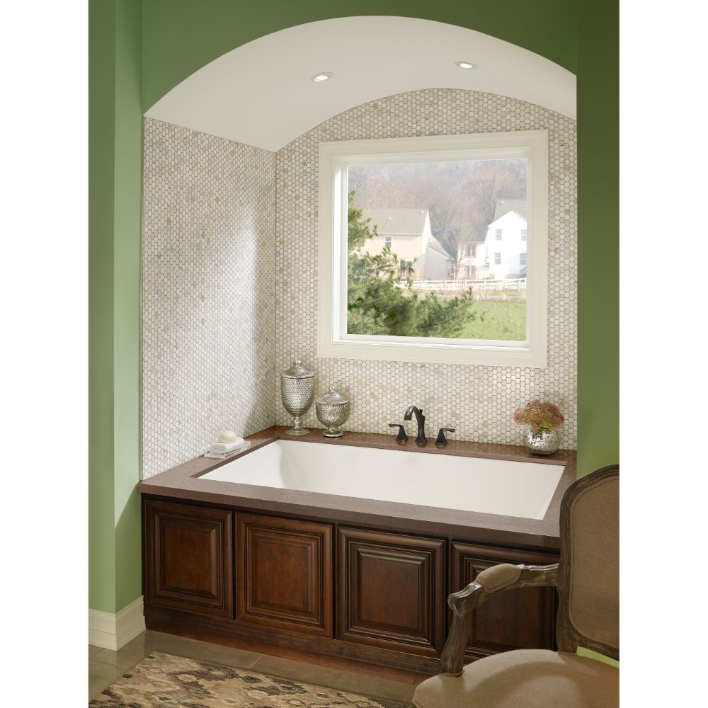 Calacatta Gold Hexagon 1x1 Polished Marble Mosaic