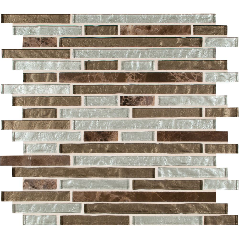 Celestine Blend Interlocking 8mm 