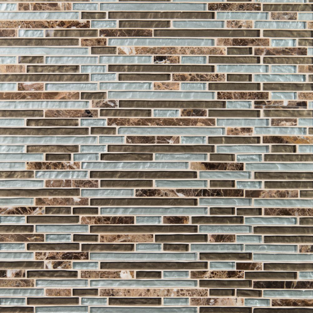 Celestine Blend Interlocking 8mm 
