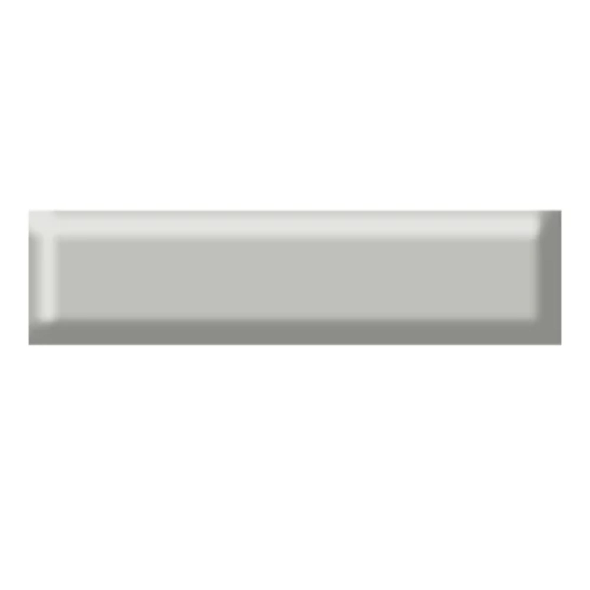 Color Wave Feather White 2X12 Glossy Porcelain Wall Tile