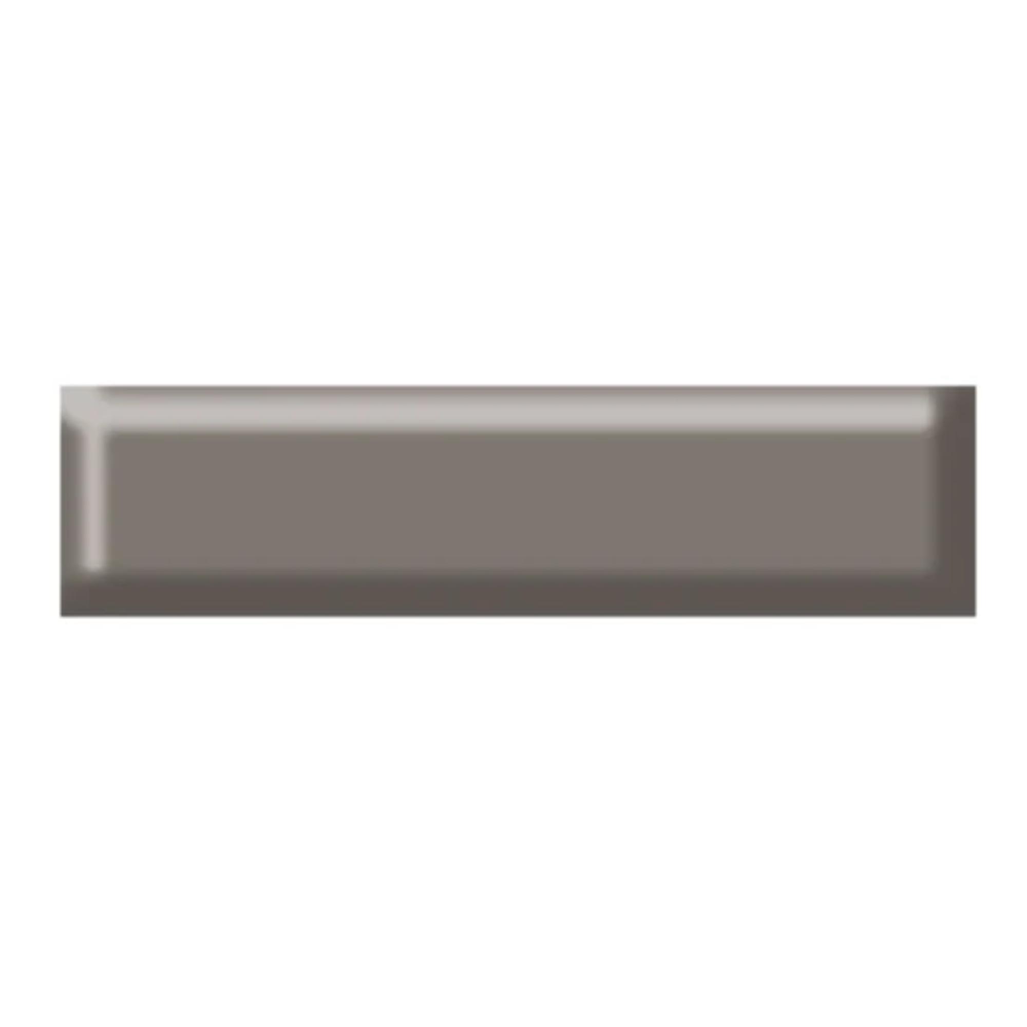 Color Wave Kinetic Khaki 2X12 Glossy Porcelain Wall Tile