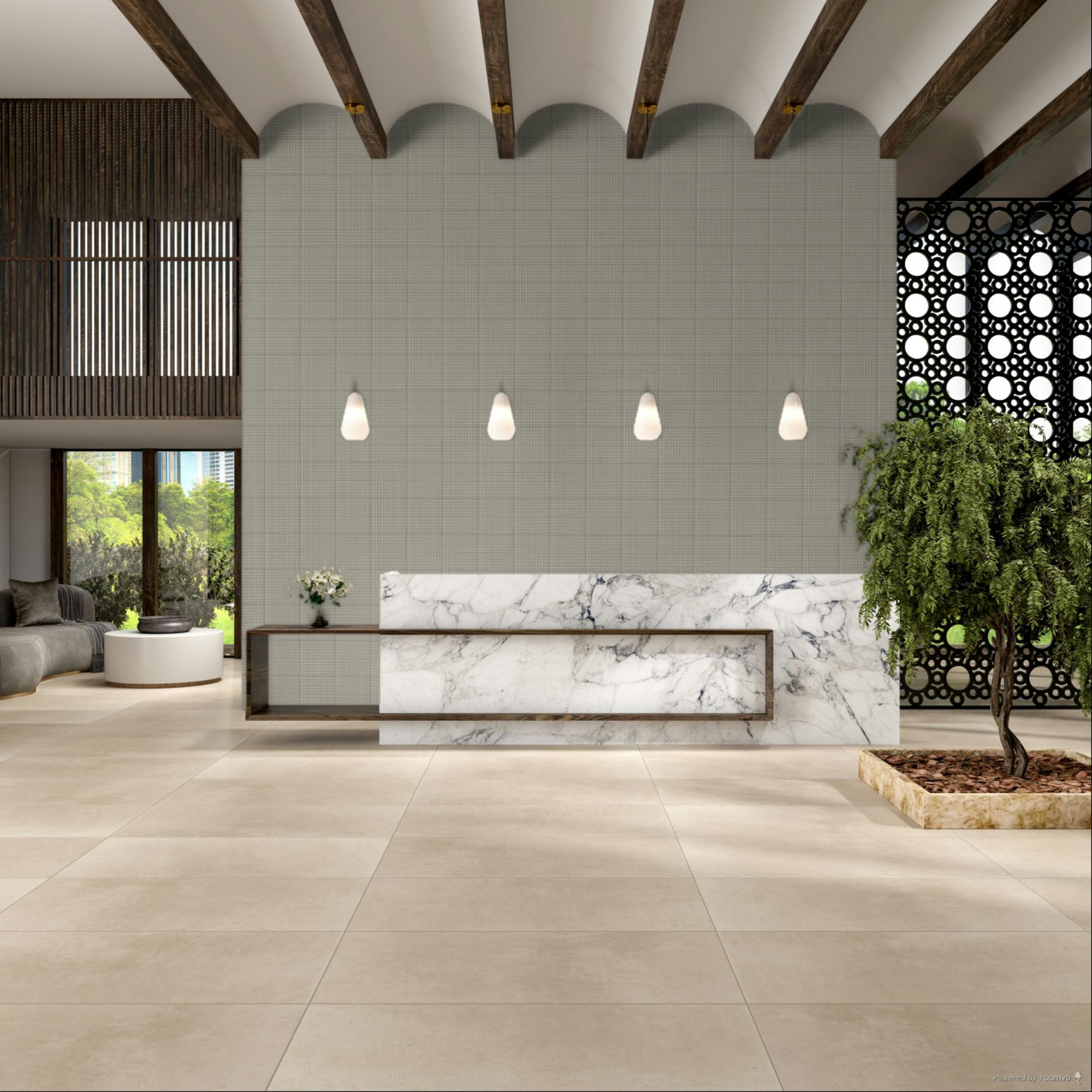 Color Wave Silver Mink 1X1 Glass Mosaic Tile