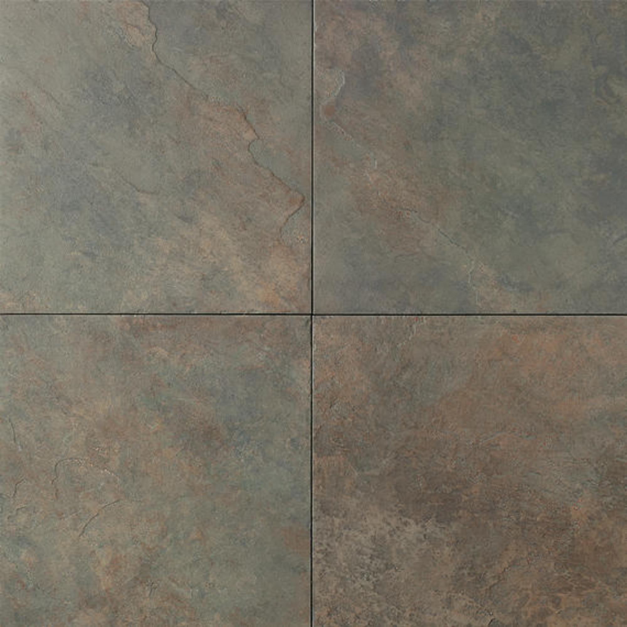 Continental Slate Brazilian Green 12X12 Matte Porcelain Tile