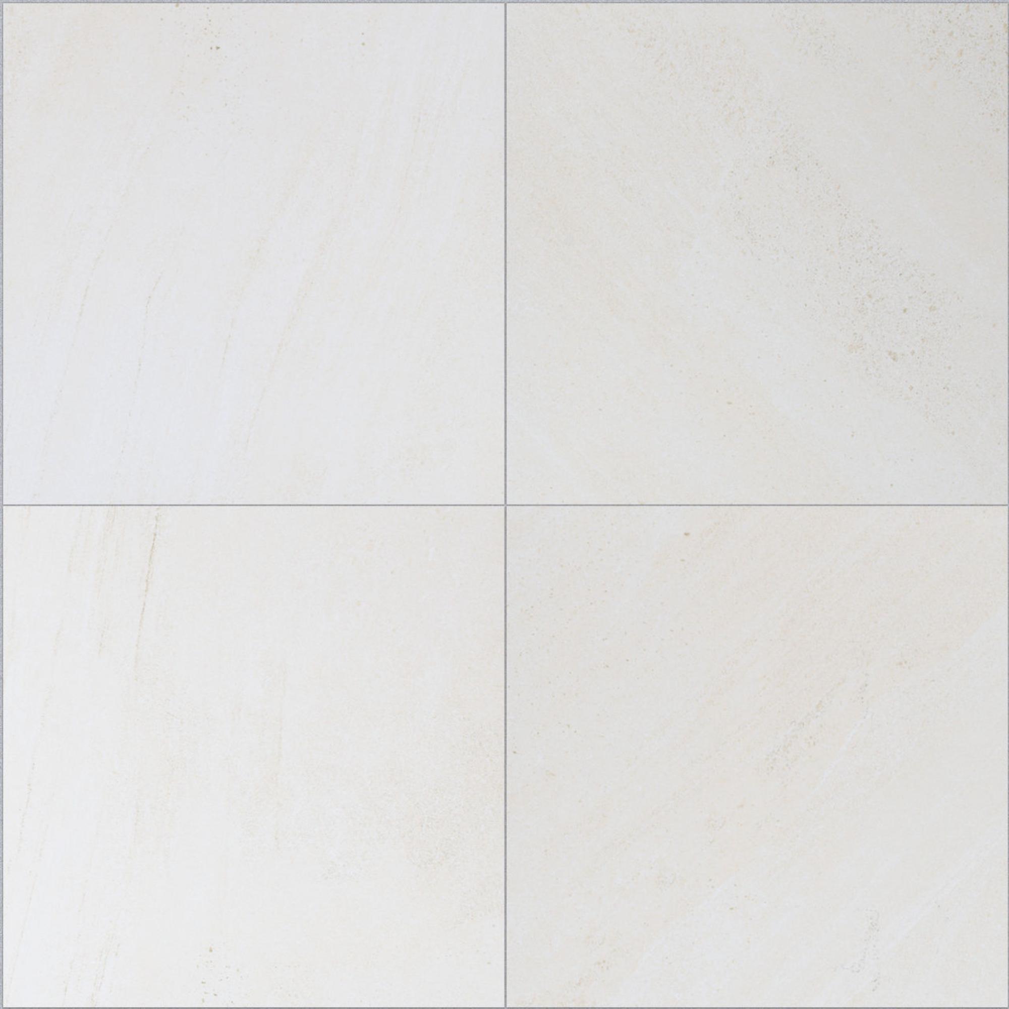 White Square 18X18 Matte