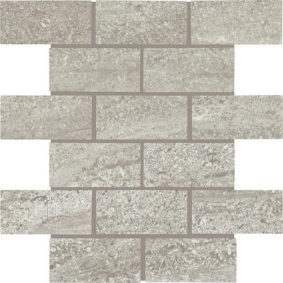 Advantage Aged Grey 2X4 Brick Joint Matte Porcelain Mosaic Tile