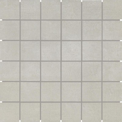 Advantage Cement Grey 2X2 Straight Joint Matte Porcelain Mosaic Tile