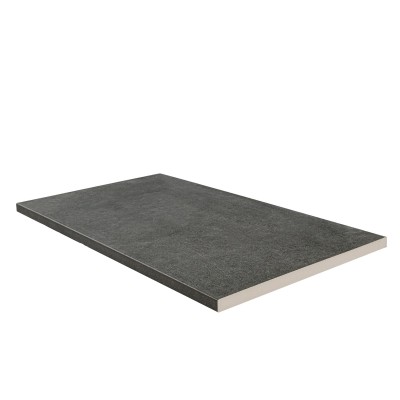 Cementique Graphite 13x24 Eased Edge Matte Porcelain Pool Coping
