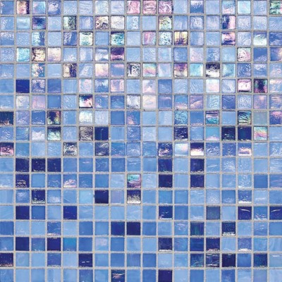 City Lights Capri 1/2x1/2 Glass Mosaic Tile
