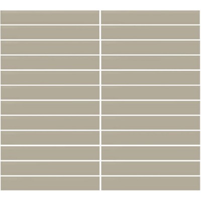 Color Wheel Architectural Gray 2X2 Straight Joint Matte Mosaic Tile