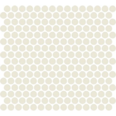 Color Wheel Biscuit Penny Rounds 1x1 Matte Mosaic Tile