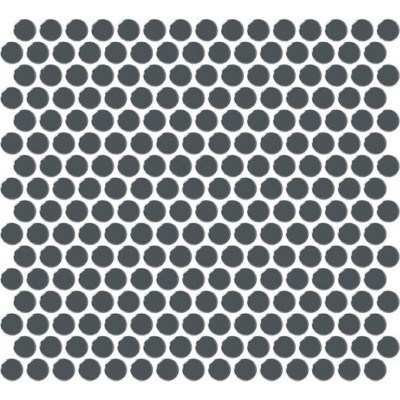 Color Wheel Chalkboard Penny Rounds 1x1 Glossy Mosaic Tile