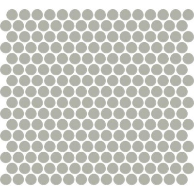Color Wheel Desert Gray Penny Rounds 1x1 Matte Mosaic Tile