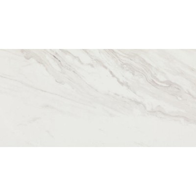 Artsy Editorial Volakas 3x24 Matte Porcelain Bullnose Tile