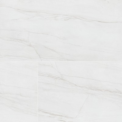 Kaya Zermatta Blanca 24x48 Polished Porcelain Floor Wall Tile