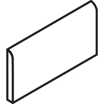 Platinum Cloud 3X15 Matte Porcelain Bullnose Tile
