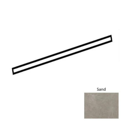 Platinum Sand 1/2X12 Jolly Glossy Wall Tile Trim