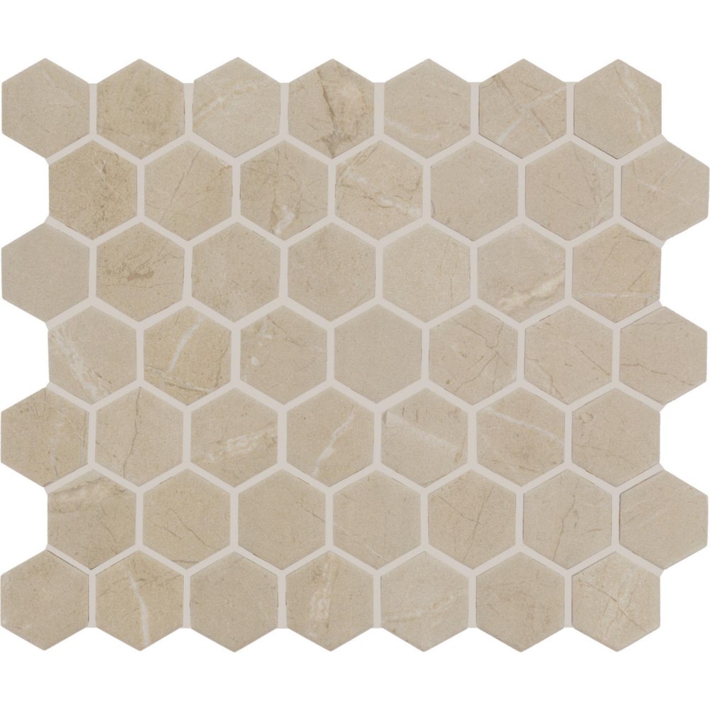 Perpetuo Elegant Beige Hexagon 1.5 Matte