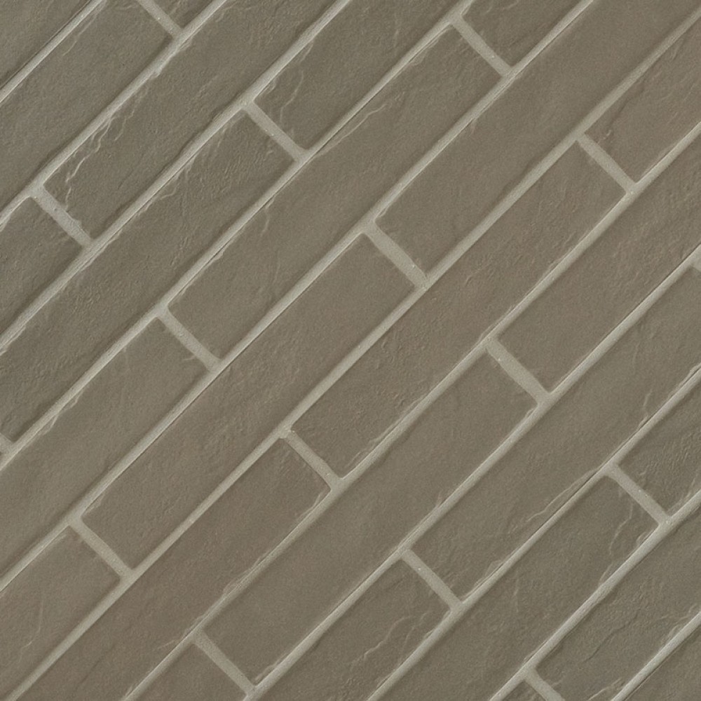 Capella Putty 2X10 Brick Pattern Matte Porcelain Tile