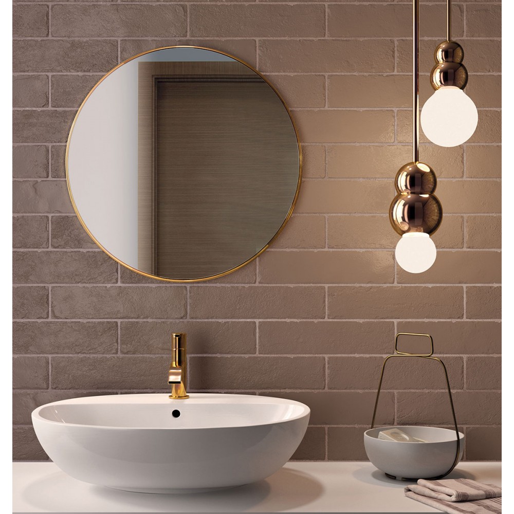 Capella Putty 2X10 Brick Pattern Matte Porcelain Tile