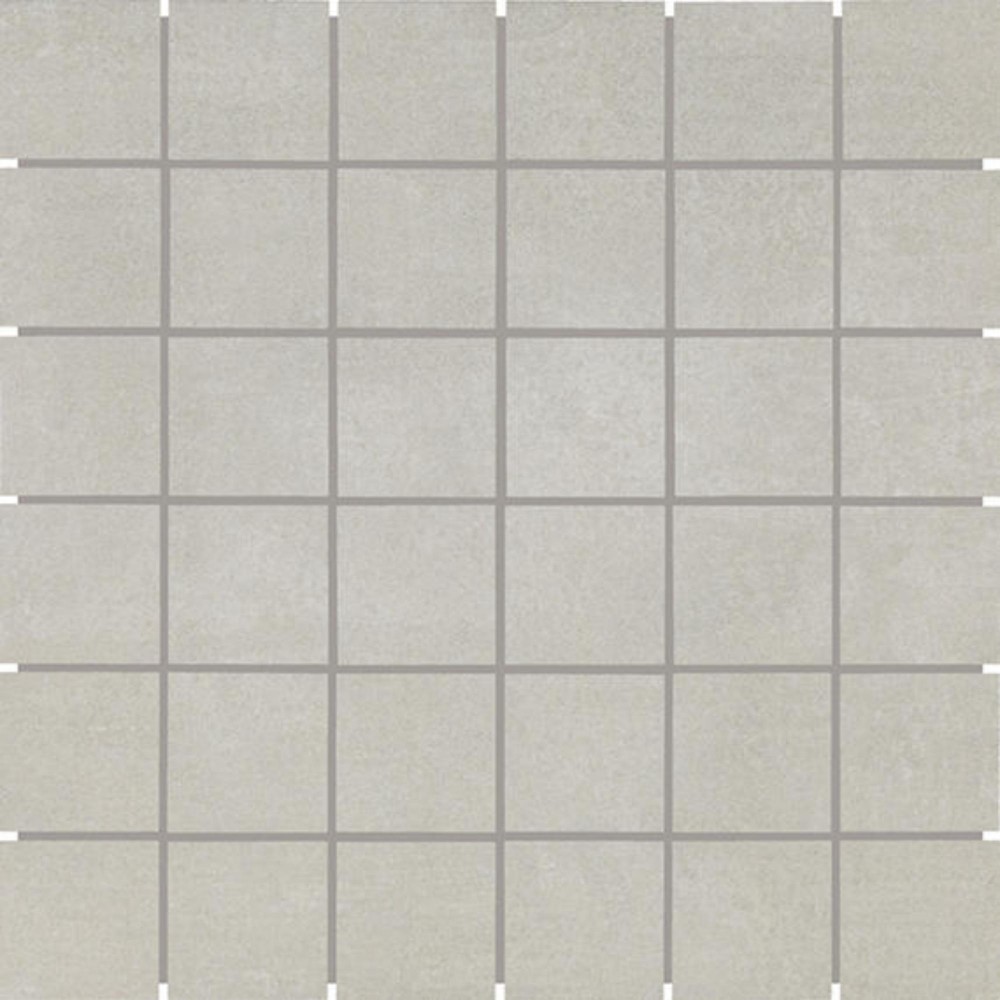 Advantage Cement Grey 2X2 Straight Joint Matte Porcelain Mosaic Tile