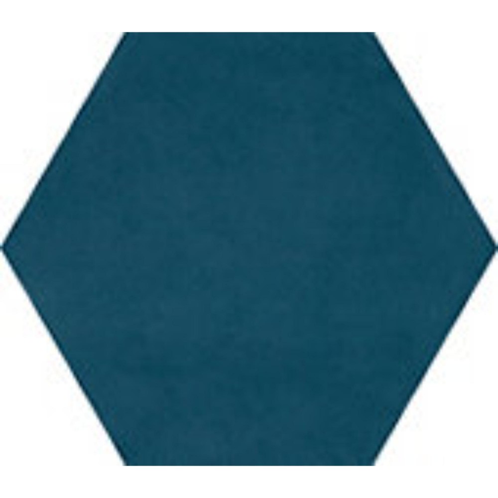 Beehive Medley Blue 8.5x10 Hexagon Matte Porcelain Tile