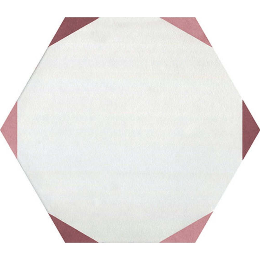 Beehive Medley Sun Marsala 8.5x10 Hexagon Matte Porcelain Tile
