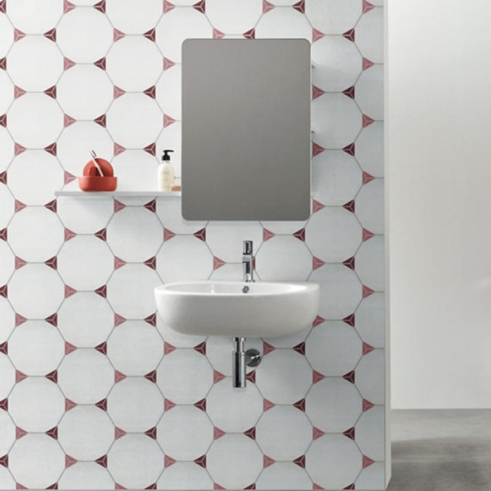 Beehive Medley Sun Marsala 8.5x10 Hexagon Matte Porcelain Tile
