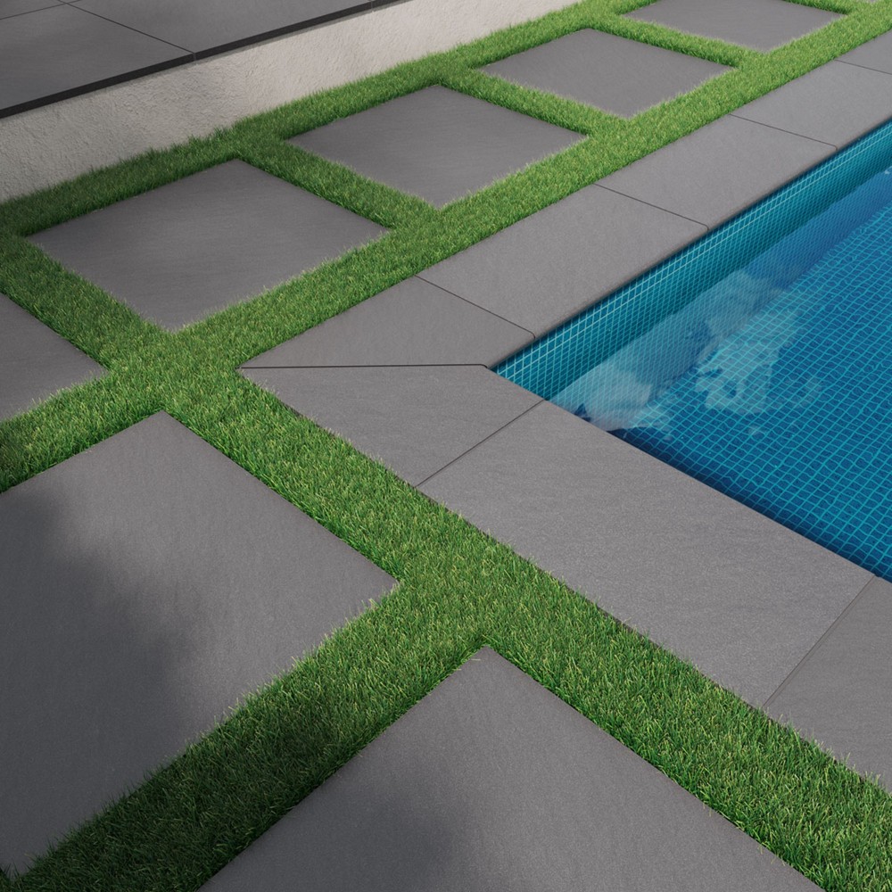 Arterra True Blue Stone 13x24 Eased Edge Matte Pool Coping