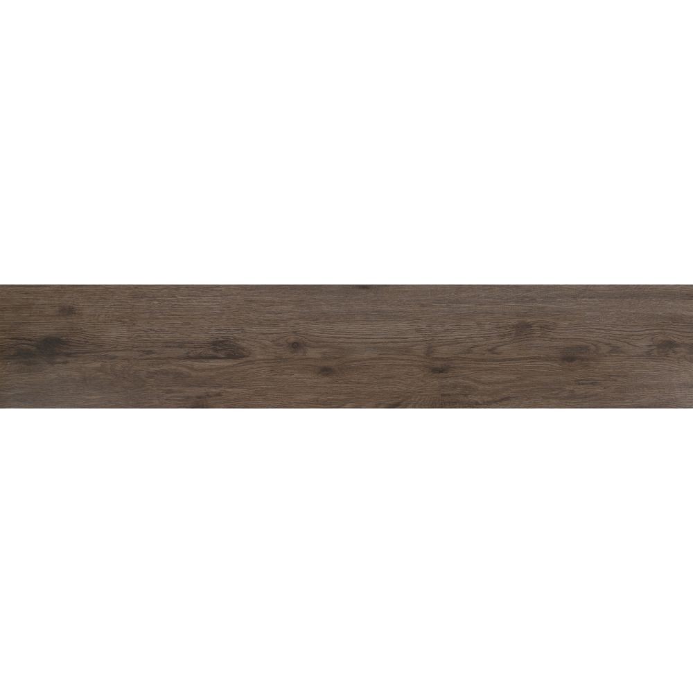Celeste Nutmeg 8X40 Black Matte Wood Look Ceramic Tile