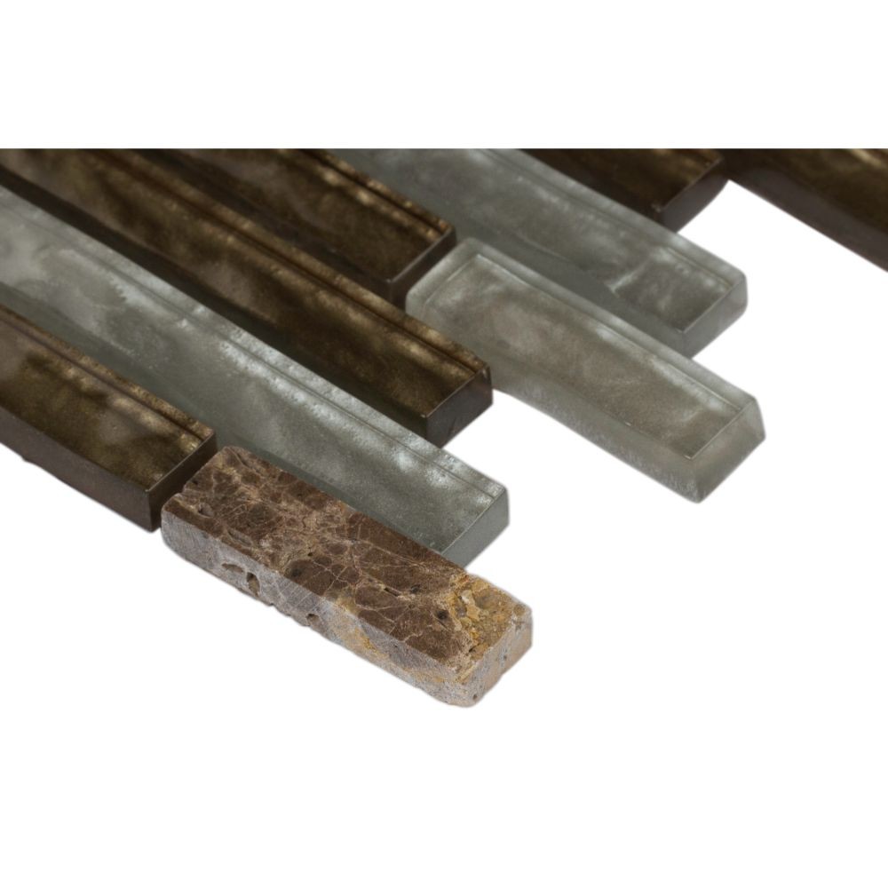 Celestine Blend Interlocking 8mm 