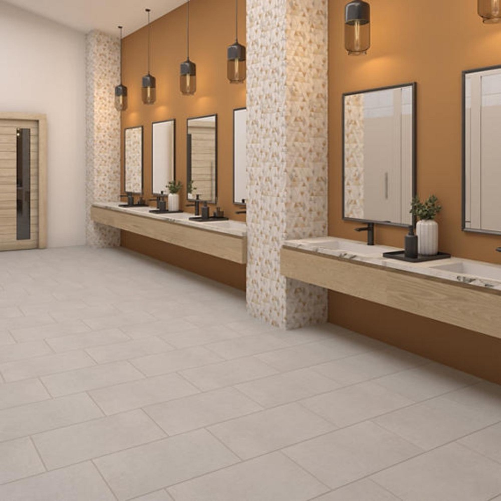 Cohesion Light Grey 12X24 Matte Porcelain Tile