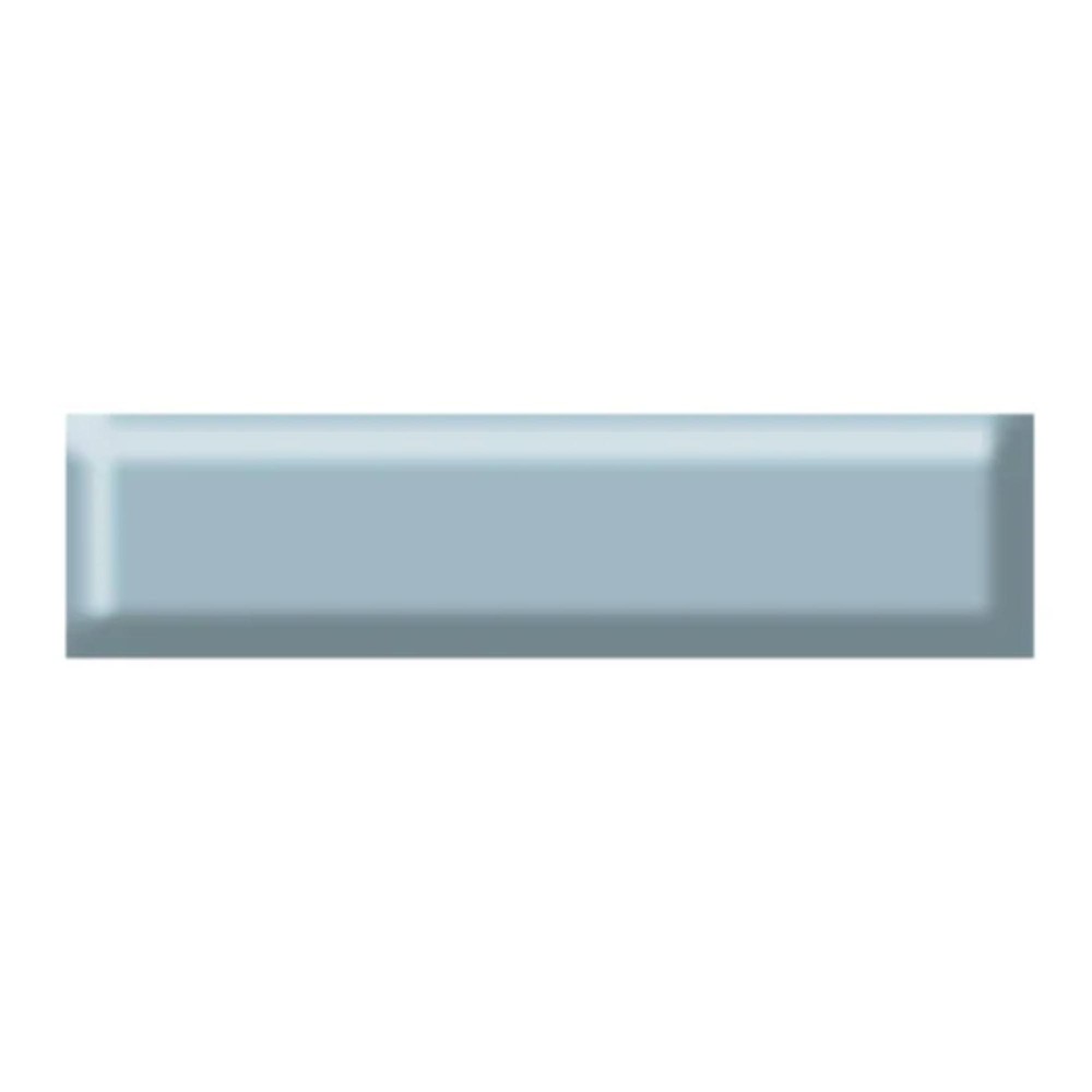 Color Wave Blue Lagoon 2X12 Glossy Porcelain Wall Tile