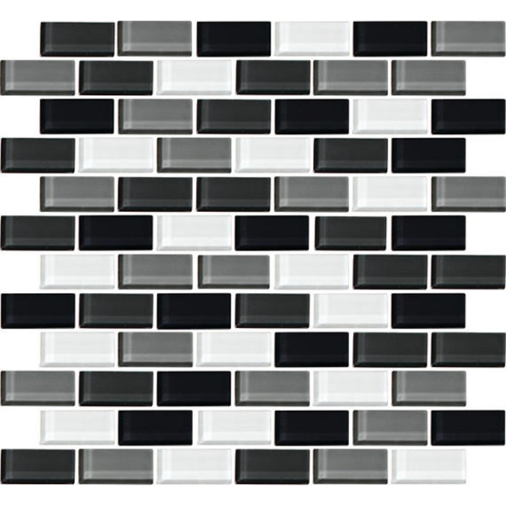Color Wave Evening Mixer 2X1 Brick Joint Mosaic Tile