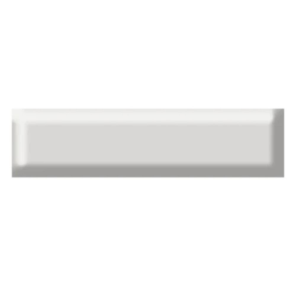 Color Wave Ice White 2X12 Glossy Porcelain Wall Tile