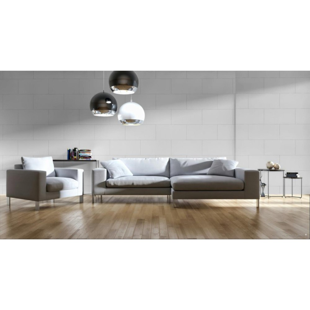 Composition Gesso Gloss 12X24 Glossy Ceramic Wall Tile