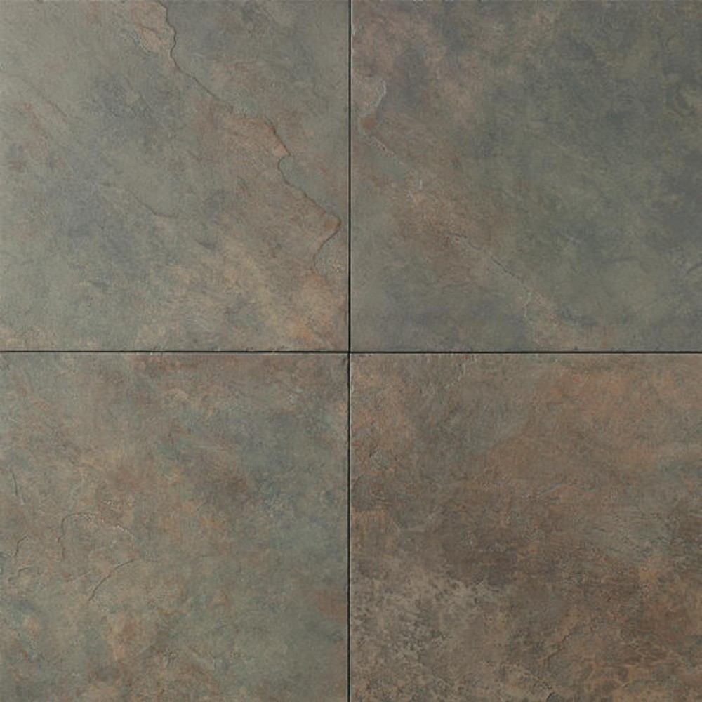 Continental Slate Brazilian Green 12X12 Matte Porcelain Tile