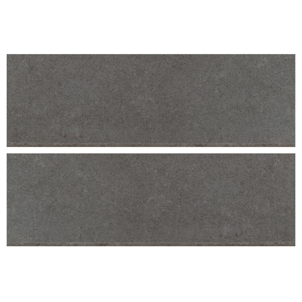 Dimensions Graphite 4X12 Matte Bullnose