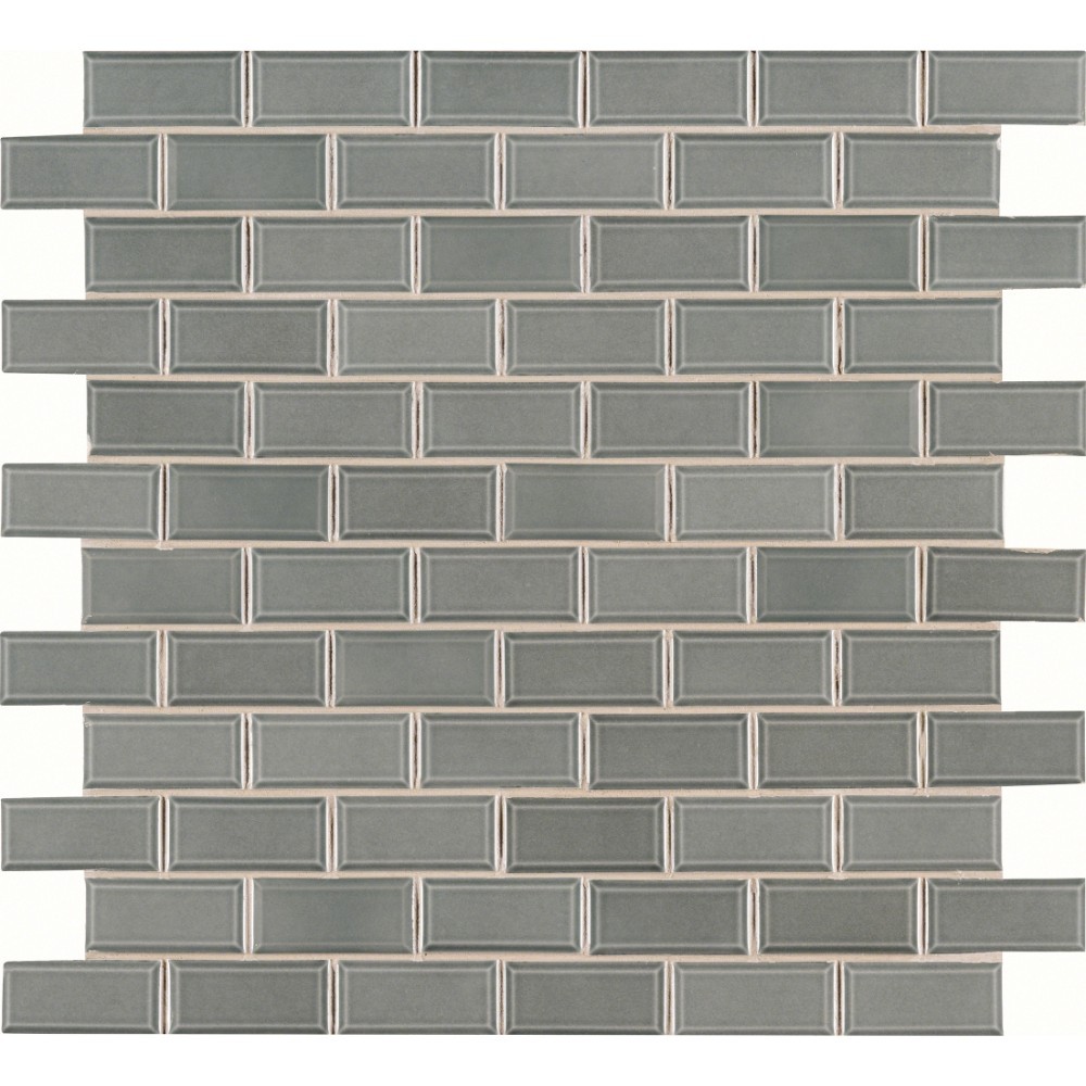 Donna Teal 2x4 Bevel Glossy Subway Ceramic Tile - Tilesbay.com