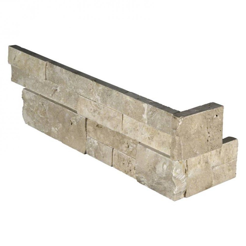 Durango Cream 6X12X6 Split Face Corner Ledger Panel