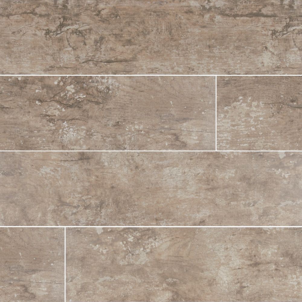 Eco Wood Copper 6X24 Matte Porcelain Tile