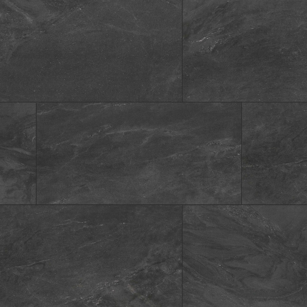 Elbe Obsidian 12x24 Lappato Porcelain Floor and Wall Tile